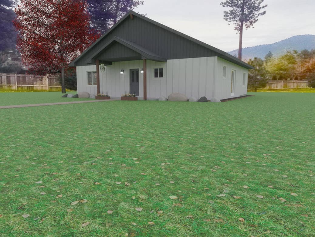 Style 3 Plan 3 home design by Sherman Buildings