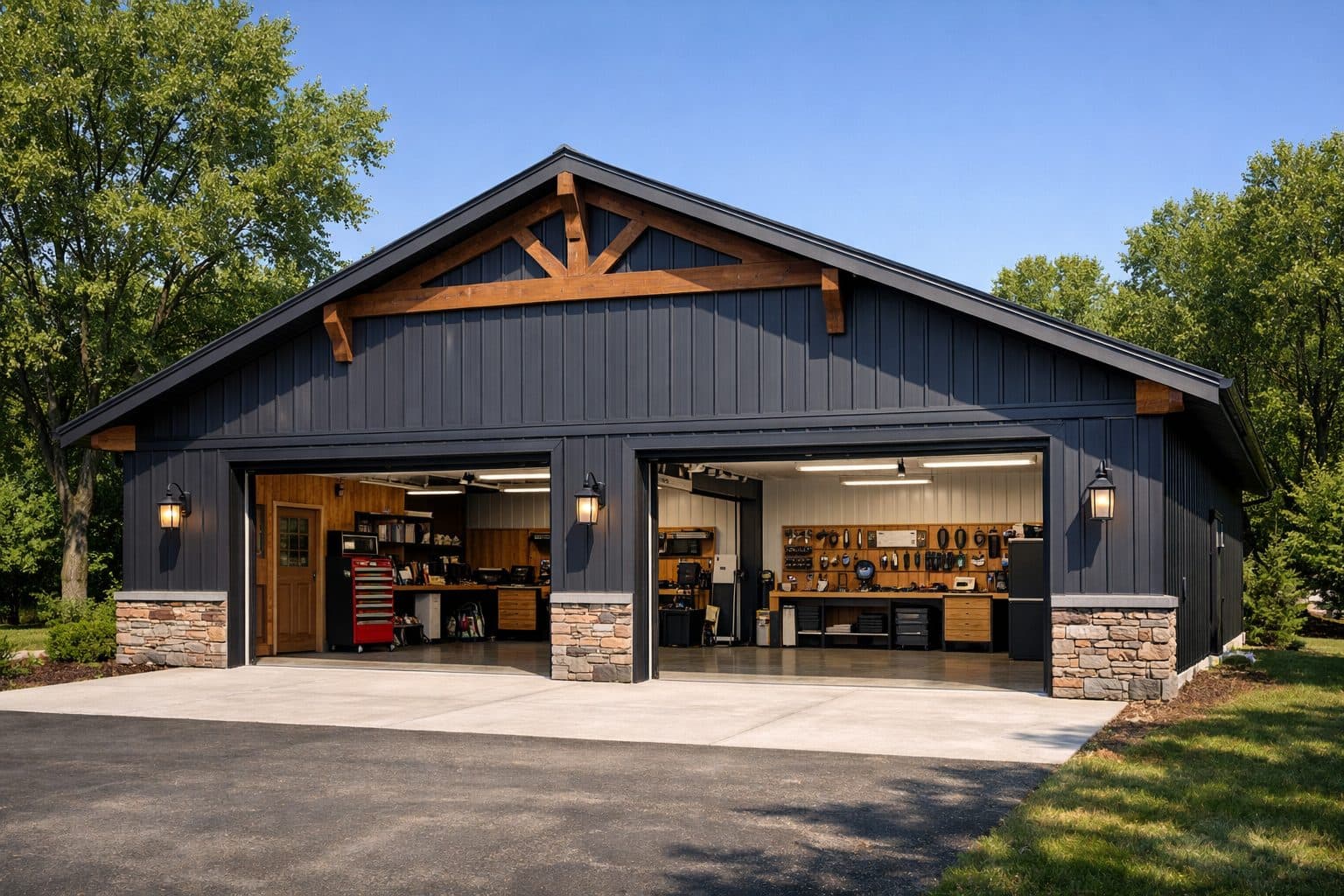 Garages & Shops