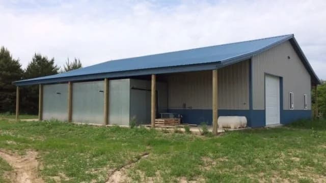 Apple cider mill pole building