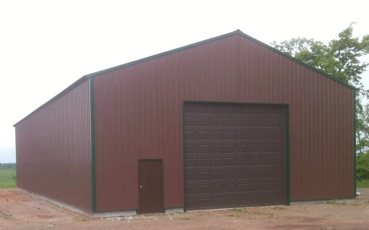 T and T pole building project