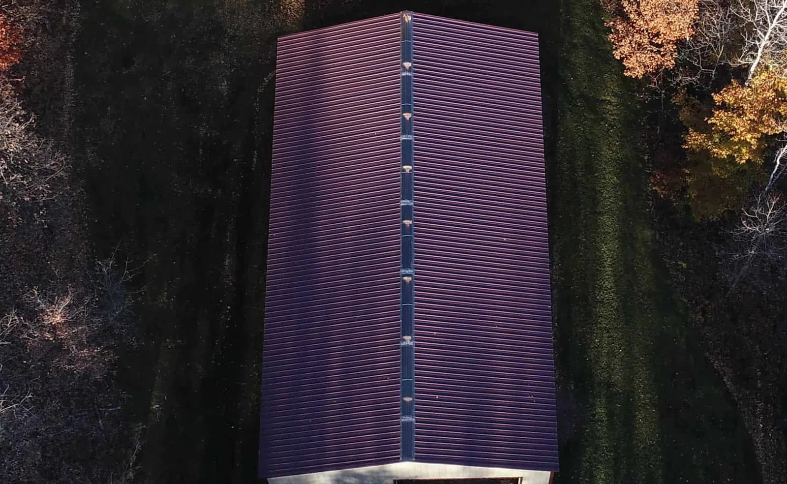 Reroofing pole barns