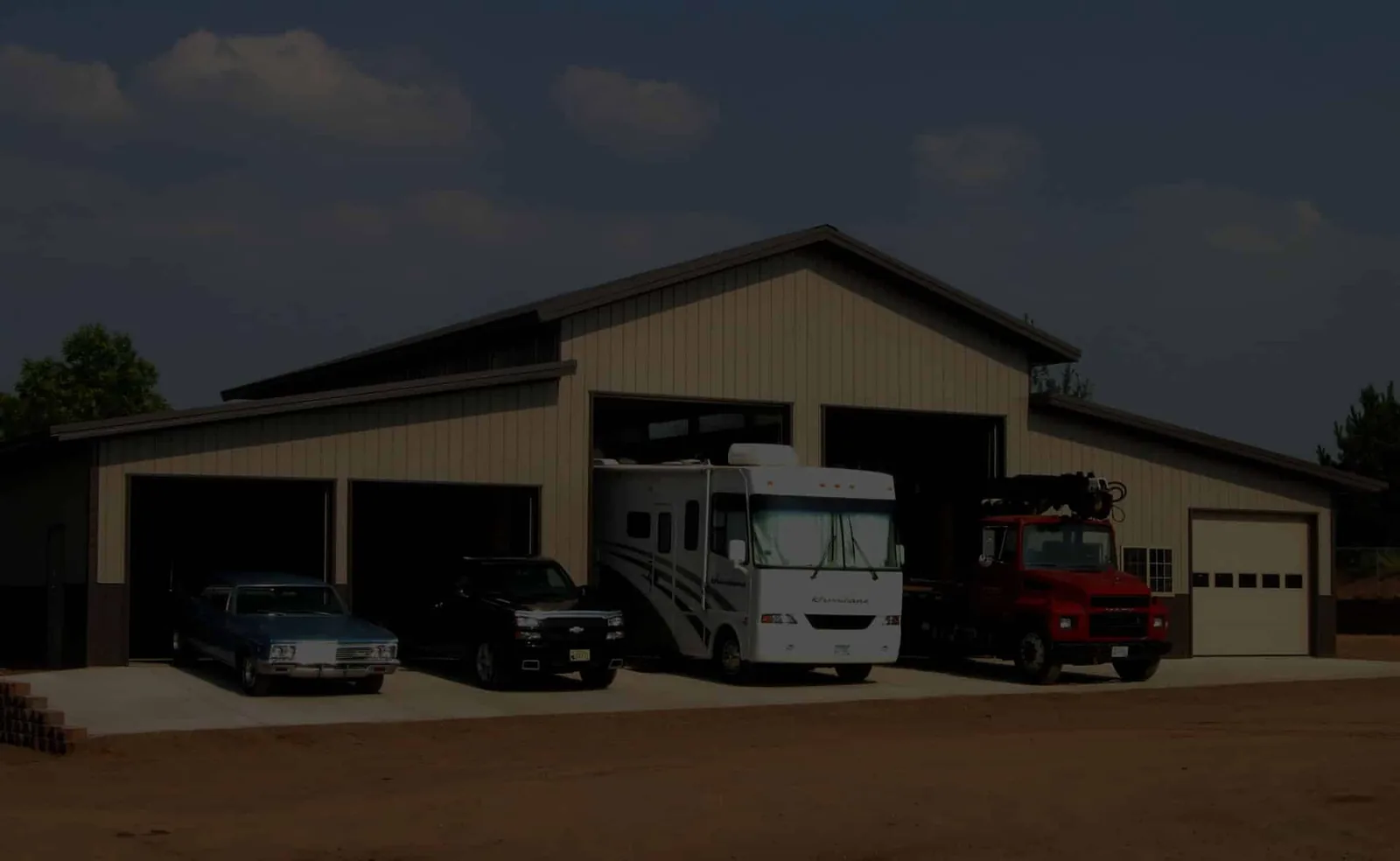 Sherman-built workshop exterior