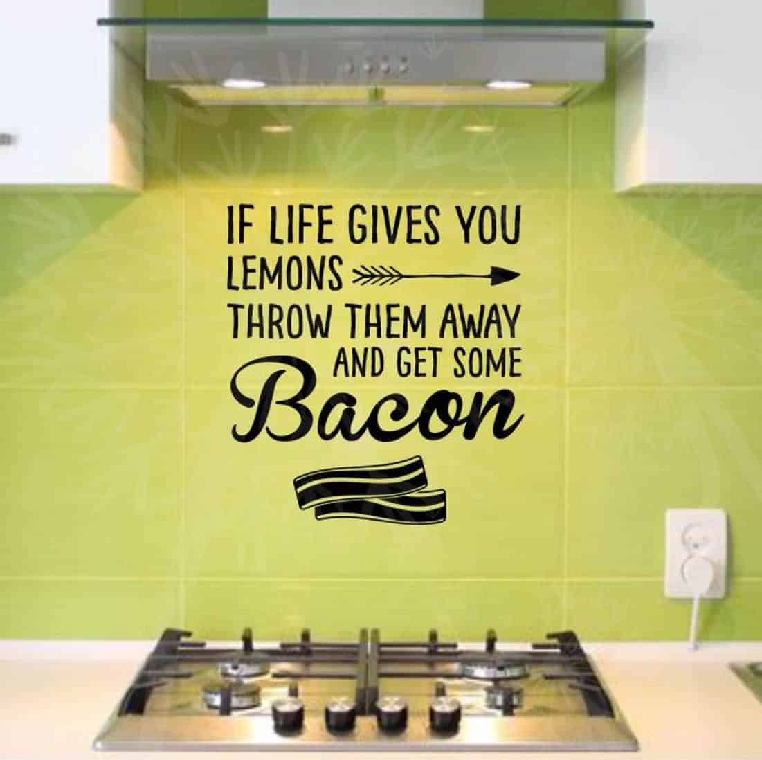 Trade lemons for bacon